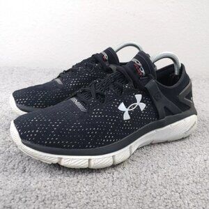 Under Armour Speedform Fortis Womens 6 Running Shoes Black Athletic Low Top